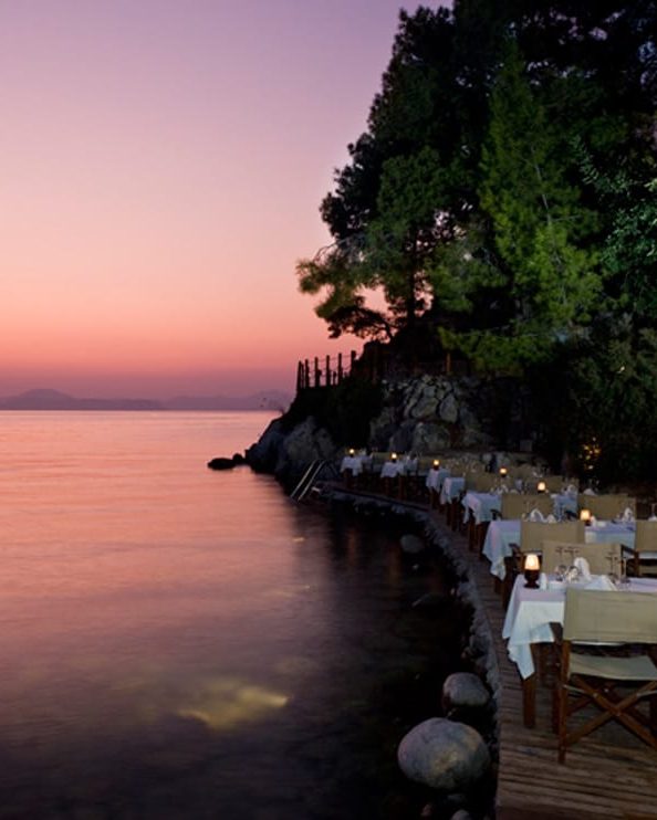 Pasha on the Bay akşam sofrası
