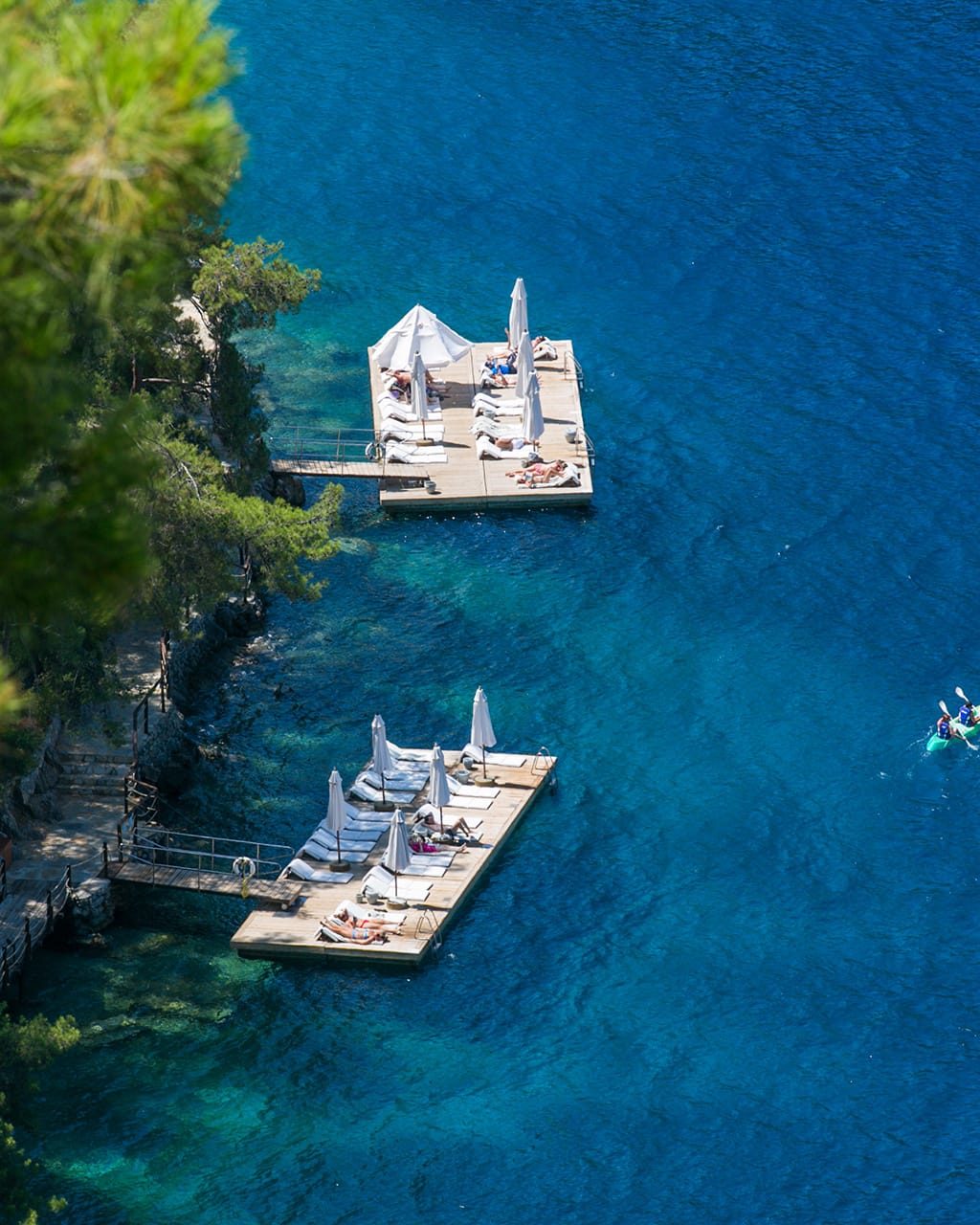 Silent Beach kıyısı